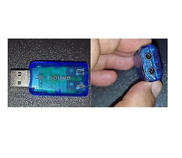 звуковые карты обычные: Звуковая карта USB, с разъёмами для микрофона и колонок/наушников — 1