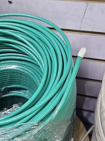 кабель display port: Коаксиальный кабель RG6 (зеленая оболочка) - Тип: коаксиальный кабель — 1