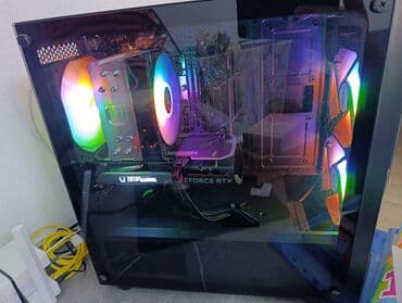 одиночный наушник: Компьютер, ядролор - 8, ОЭТ 8 ГБ, Оюндар үчүн, Колдонулган, Intel Core i5, NVIDIA GeForce RTX 4060, SSD — 1