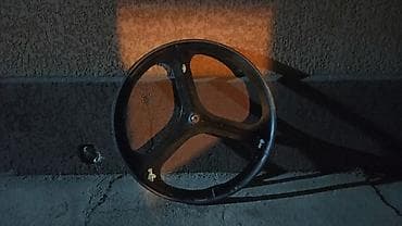 Балдар үчүн велосипеддер: Алюминивое переднее колесо (трёхспицевое) для шоссейного/трекового — 2