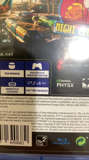 Xbox One: Игра Cyberpunk на ps4 pro Оригинальная 100% +Полная комплектация 2 — 4