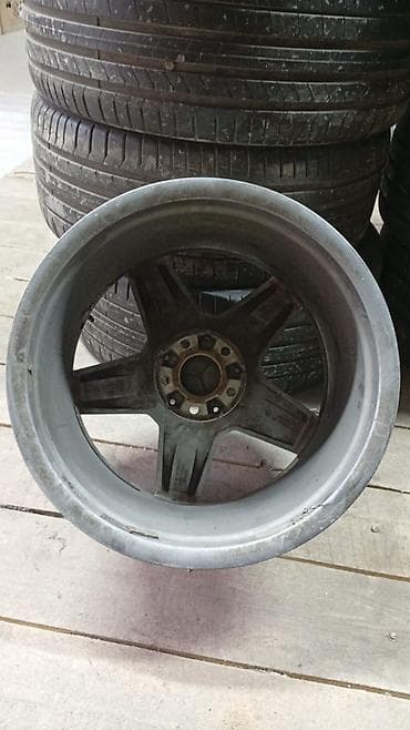 dewoo damas: Литые Диски R 18 AMG, Комплект, отверстий - 5, Б/у — 4