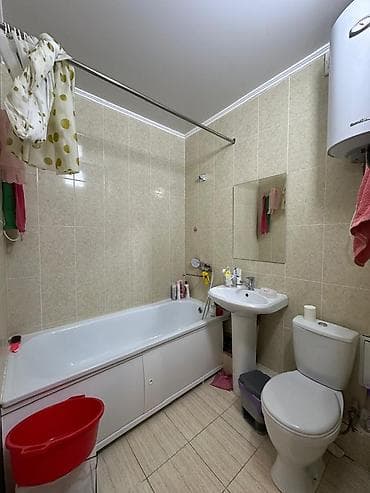 молодежный: 1 комната, 46 м², Ала-Арча ТРЦ 5 этаж, Евроремонт — 9