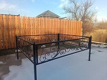 утюг с бочком: Кованая оградка на ЗАКАЗ ‼️ - Материал: сталь, ручная художественная — 4