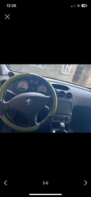 электро авто бишкек: Peugeot 308: 2009 г., 1.5 л, Автомат, Бензин, Хетчбек — 5