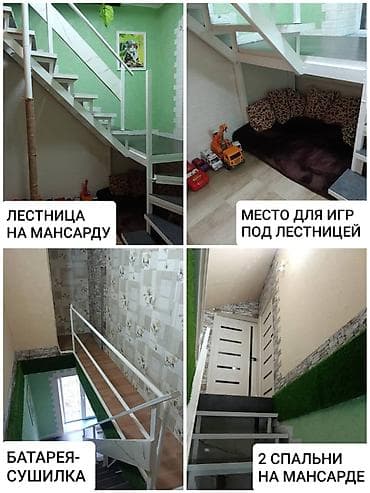 hostel osh: Дом, 90 м², 5 комнат, Собственник, Косметический ремонт — 9