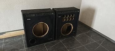 Техника жана электроника: Две акустические стойки/комбо‑корпуса TESLA BASS K 100–115 (ретро) — 3
