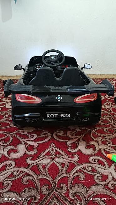 машинки детские на аккумуляторе: Детский электрокар, Новый — 3