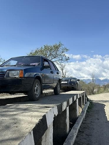 арзан матиз 1: ВАЗ (ЛАДА) 21099: 1996 г., 1.6 л, Кол менен иштөөчү, Бензин, Седан — 2