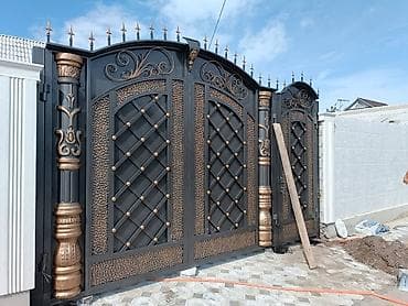 изготовление прихожей на заказ: Металлические ворота и калитки под заказ - Тип: распашные и откатные — 6