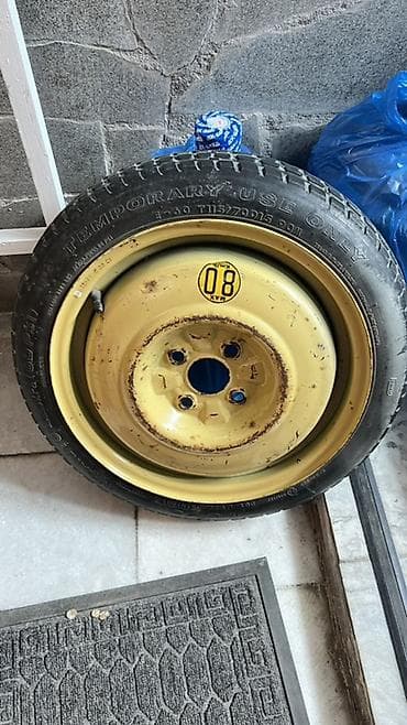 Колеса в сборе R 15, Запаска, Железные, отверстий - 4