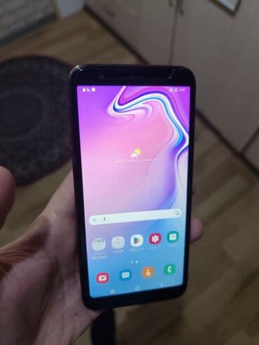 телефон нот 6: Samsung Galaxy J6 Plus, Колдонулган, 64 ГБ, түсү - Кызыл, 2 SIM — 2