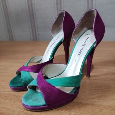 туфли замша искусственная: Туфли производства Турция, натуральная замша,носила пару раз,35 размер — 1