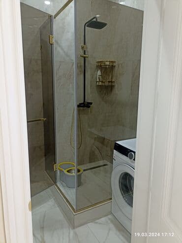 установка стеклянной перегородки в душе цена: На заказ Цельностеклянная перегородка, Для офиса, Бесплатный замер, Бесплатная доставка, Бесплатная установка — 1