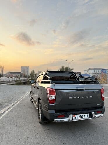 авто в рассрочку без банка без первоначального взноса в бишкеке: Ssangyong Rexton: 2019 г., 2.2 л, Автомат, Гибрид, Пикап — 7