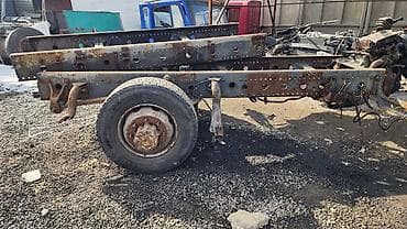 мотор с4: Рама Mercedes-Benz, Б/у — 3