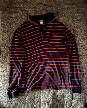 Лонгслив Fila с длинным рукавом легит✅ - Бренд: Fila (нашивка-логотип
