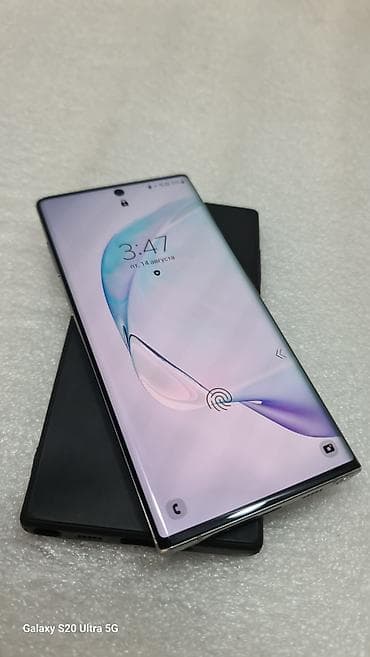 iphone xc max: Samsung Note 10 5G, Б/у, 256 ГБ, цвет - Голубой — 3