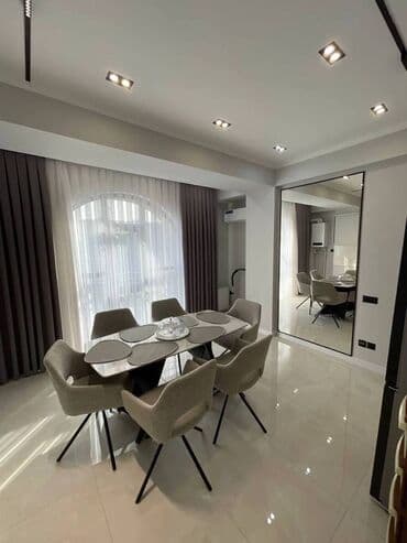 на иссык куле: 1 комната, 54 м², Элитка, 11 этаж, Евроремонт — 5