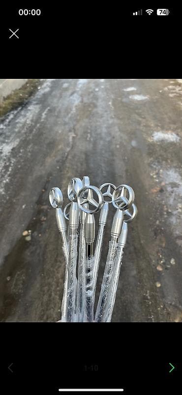 mercedes sprinter пассажирский: Флагшток Реплика (габаритная антенна) Мерседес Мерс Mercedes Benz — 2