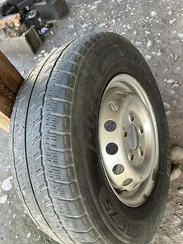 сешка пакрышка: Колеса в сборе 225 / 70 / R 15, Всесезонная, 1 шт, Легкий коммерческий транспорт (C/LT), Железные — 2