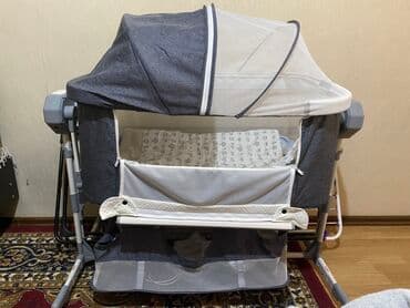 гнездо для новорожденных: Электронная колыбель-качалка для новорождённого с функцией бокового — 1