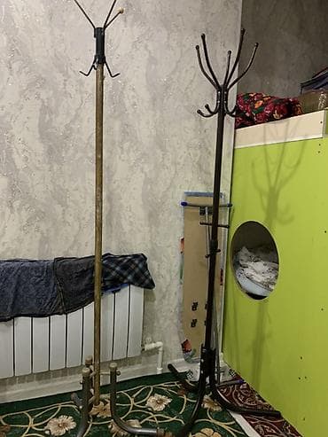 вешалка на ножке: Напольные вешалки для одежды (2 штуки) - Тип: стоячие, металлические — 1