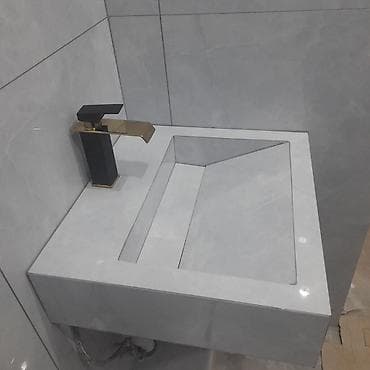 стекло полка: Раковина для ванной, Особенности: Под камень — 2