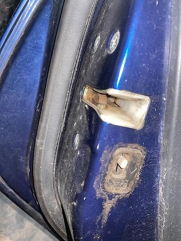 Замок двери HONDA Stream левый руль RN D17A 1 2002 задн. лев. (б/у)