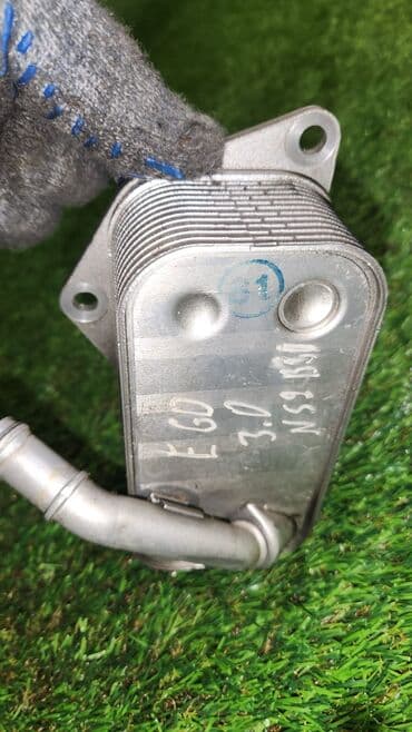 n52: Масляный радиатор BMW 2017 г., Б/у, Оригинал, Германия — 2