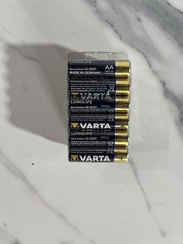 батарейка ввб: Батарейки VARTA Longlife AA (LR6, 1.5V) — щелочные. - Тип: AA (LR6) — 3