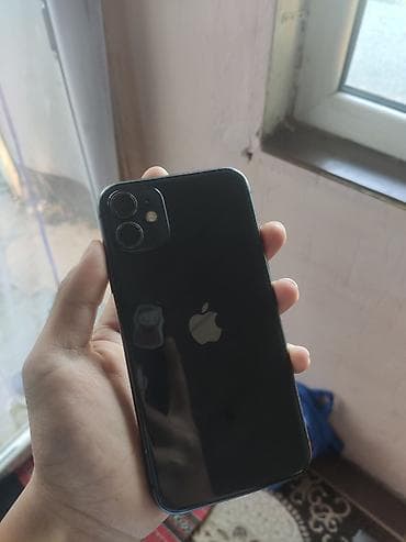 IPhone 11, Б/у, 128 ГБ, Black Titanium, Чехол, Кабель, 71 % at lalafo.kg IPhone 11, Б/у, 128 ГБ, Black Titanium, Чехол, Кабель, 71 %