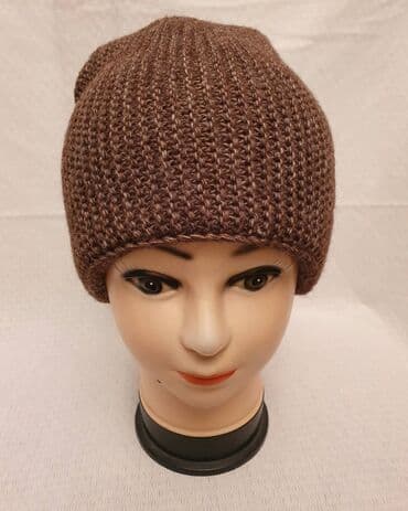 брендовые вещи оригинал: Шапка, Пряжа, Вязаная модель, Со стразами — 9