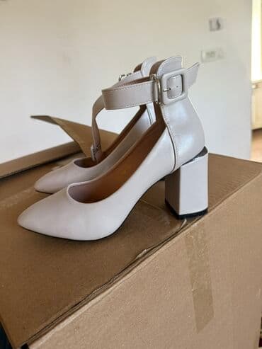 брендовая мужская одежда бишкек: Туфли женские на устойчивом каблуке Надевала пару раз только - Цвет — 2