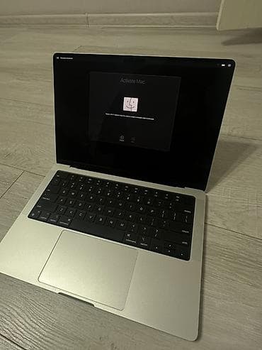 keyboard: MacBook Pro 14″ (серебристый) - Чип Apple Silicon (серия M3) — — 5