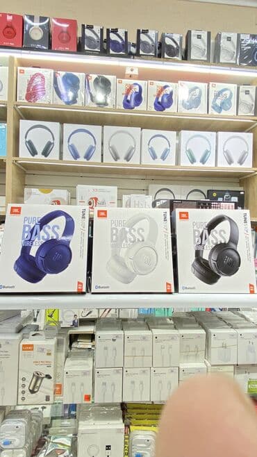 наушники на шею: Накладные наушники оригинал 100% от компании JBL!!! В наличии черный — 2