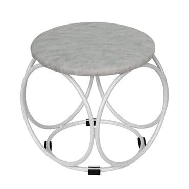 тенистый стол: БАНКЕТКА КРУГЛАЯ Стальная труба диаметром 10 мм; полимерно-порошковое — 3