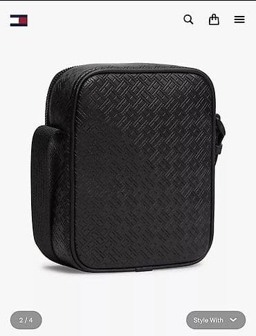 apple wath: Классическая сумка, Tommy Hilfiger, Регулируемый ремень, Унисекс, Новый — 2