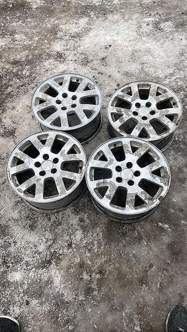 Транспорт: Литые Диски R 15 Комплект, отверстий - 5, Б/у — 2