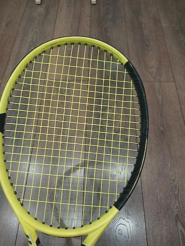 рисую: Теннисная ракетка Dunlop (серия SX) — желто‑черная Характеристики с — 1