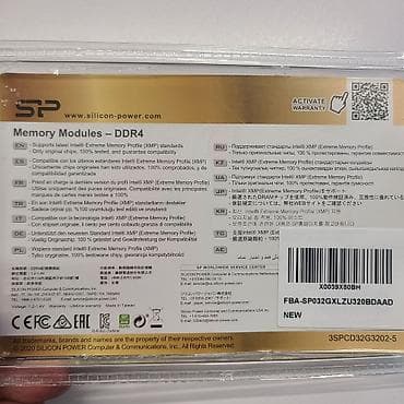 для повара: Оперативная память (RAM) для ПК, Б/у, Silicon Power, 32 ГБ, DDR4, 3200 МГц — 3