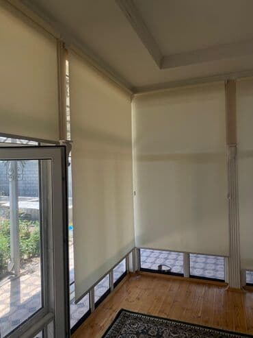 жалюзи с рисунком: Рулонная штора «Зебра» с двойным полотном, состоящим из чередующихся — 4