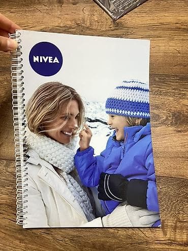 тетрадь а4: Блокнот NIVEA на пружине - Формат A4 (вертикальный), удобен для — 1