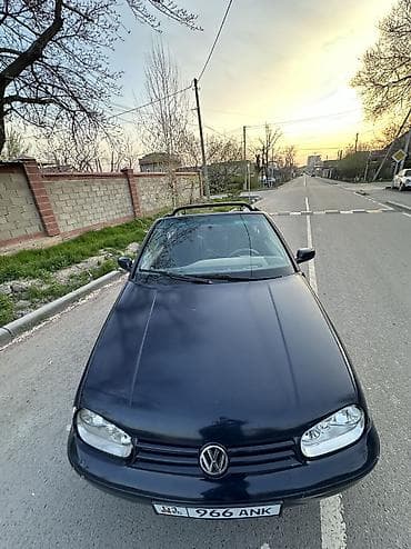 зикр машина цена: Volkswagen Golf: 2001 г., 2 л, Ручные, Бензин, Кабриолет — 2