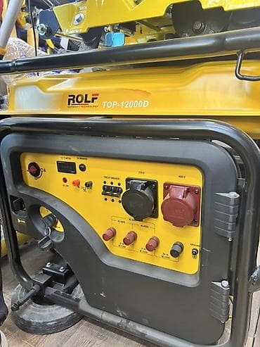 dj controller: Дизельный генератор ROLF TOP-12000D - Тип: переносной дизельный — 1