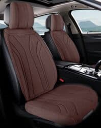 чихол сидения: Чехлы Алькантара, С подушкой, цвет - Красный, Новый, Бесплатная доставка — 7