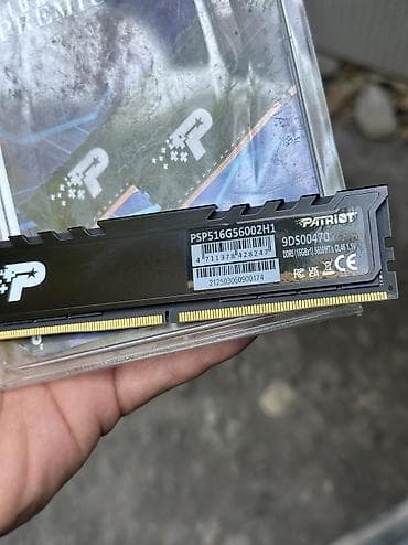 игровой конпютер: Оперативная память (RAM) для ПК, Новый, Patriot, 16 ГБ, DDR5, 5600 МГц — 1