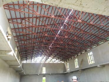 кузнечные работы: Ангары Металлические конструкции Складные помещения Навесы ферма — 1