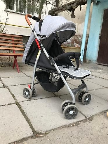 коляска с большими колесами: Прогулочная коляска-трость/легкая прогулка. Основные особенности: - — 1