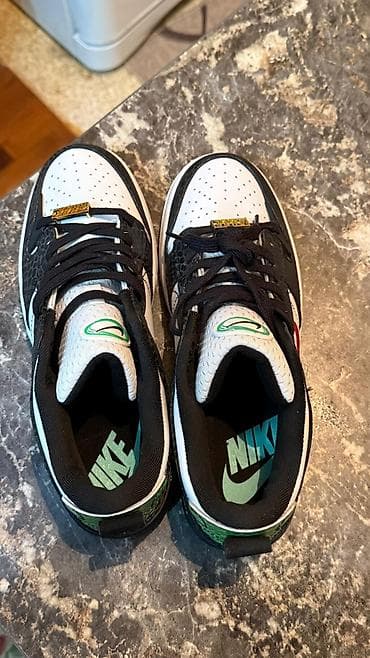 Атайын кийим: Кроссовки Nike Dunk Low (модель Just Do It) - Силуэт: низкий профиль — 2